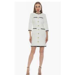 Alexa Admor Kairo Dress Ivory Sz 10